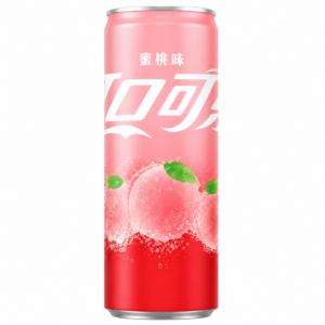 Coca-Cola Peach 33 cl - Boisson Gazeuse Saveur Pêche