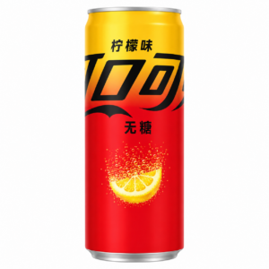 Coca-Cola Zero Lemon 33 cl - Boisson Gazeuse Sans Sucre Saveur Citron