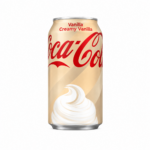 Coca-Cola Creamy Vanilla 33 cl - Boisson Gazeuse Saveur Vanille Crémeuse