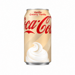 Coca-Cola Creamy Vanilla 33 cl - Boisson Gazeuse Saveur Vanille Crémeuse