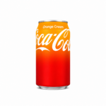 Coca-Cola Orange Cream 33 cl - Boisson Gazeuse Saveur Orange & Crème