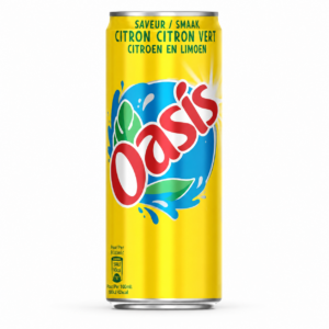 Oasis Citron Citron Vert 33 cl - Boisson aux Fruits