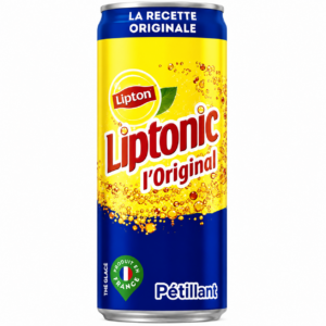 Liptonic L'Original 33 cl - Boisson Gazeuse Pétillante au Thé