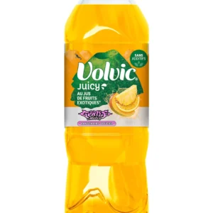 Volvic Juicy Fruits Exotiques x Terns United 50 cl - Eau Minérale Naturelle aux Jus de Fruits Exotiques